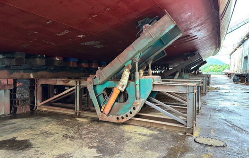 bilge support arms at fiskerstrand