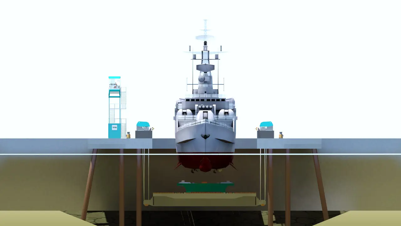 Shiplift Front View