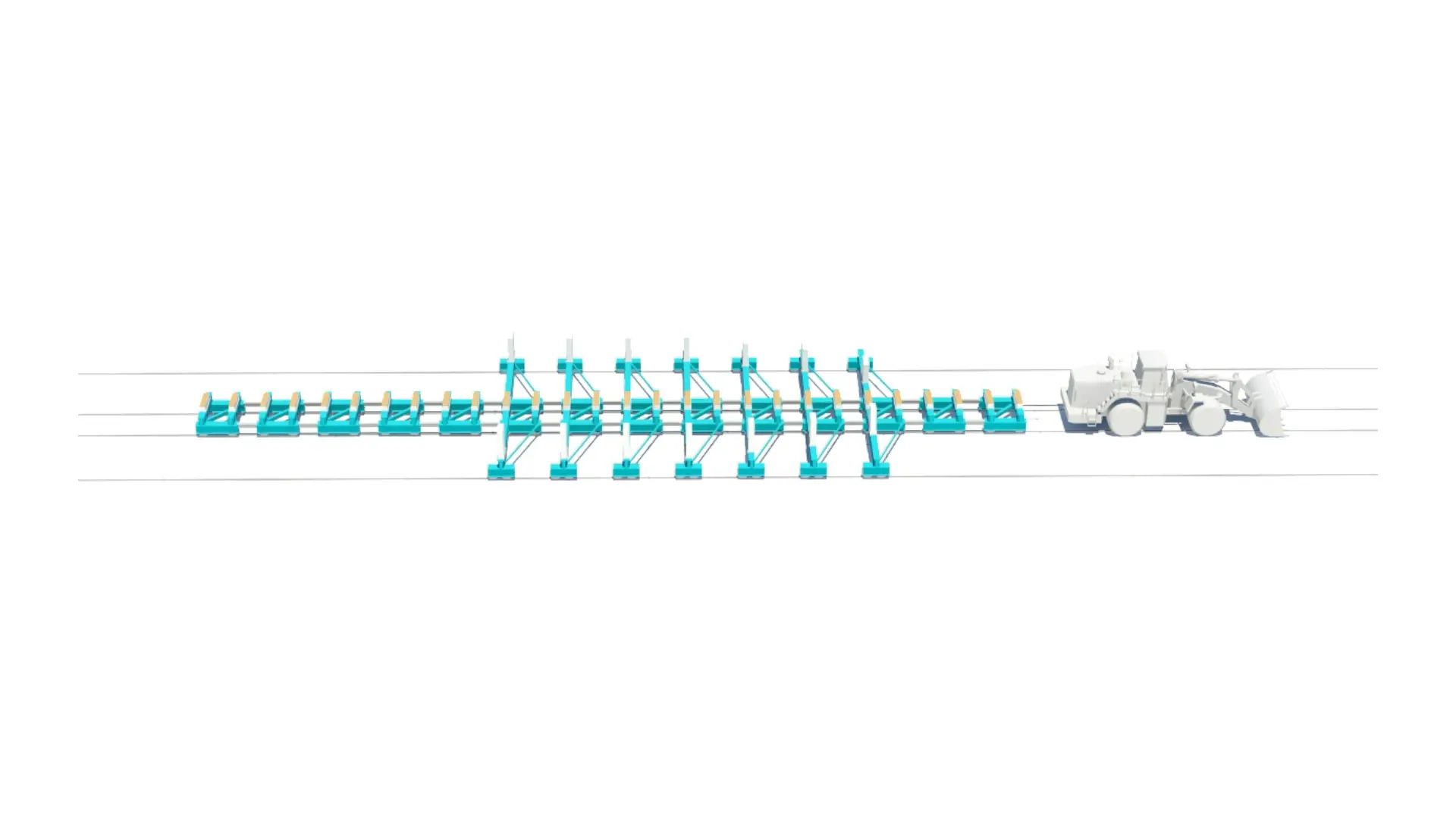 a rigid transfer system 