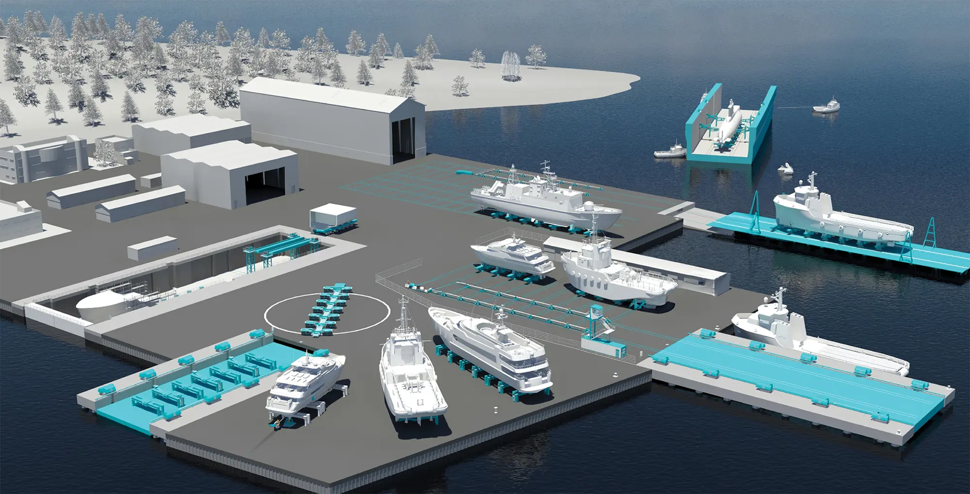 Optimize Your Shipyard Layout with Syncrolift Expertise | Syncrolift