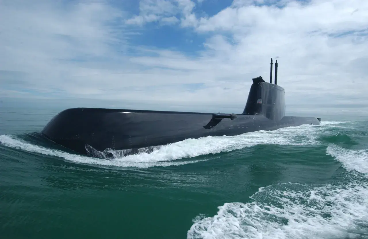 Submarine Transfer System Illustration